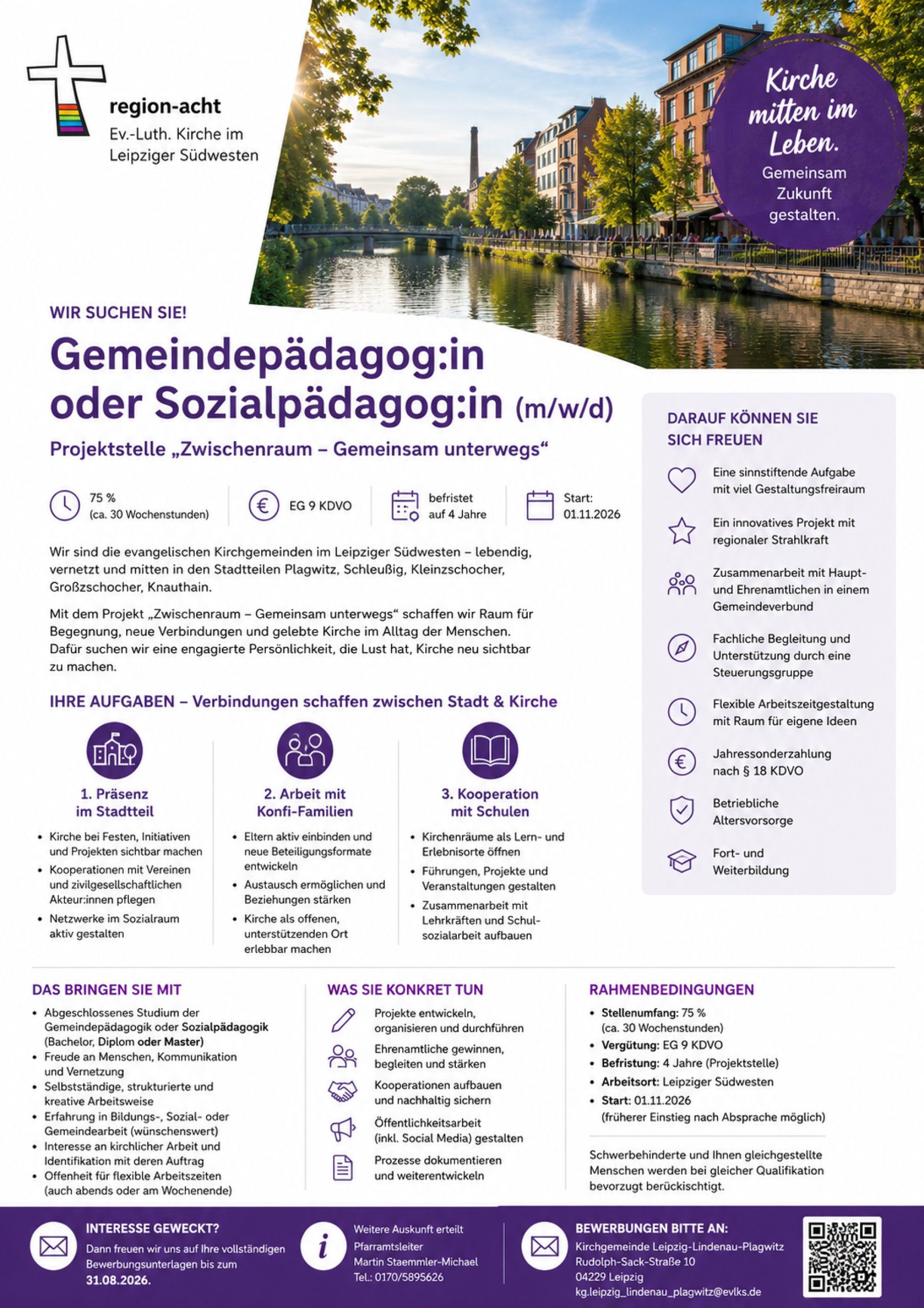 Gemeindepädagog / Sozialpädagog (m/w/d)
